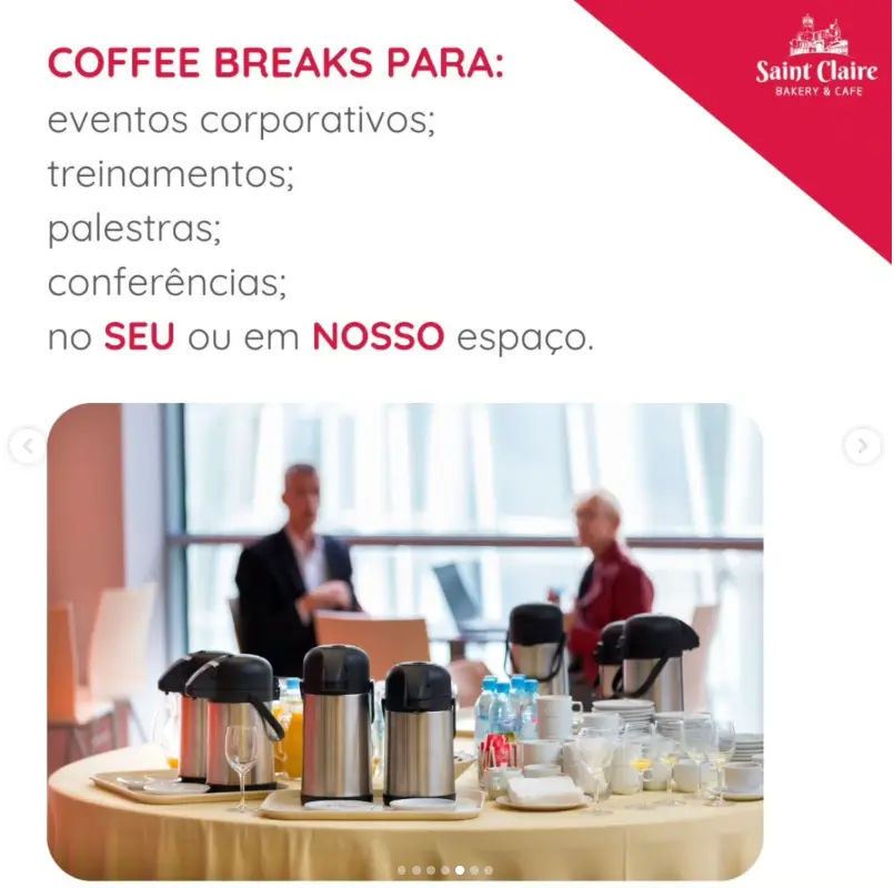 coffee para evento