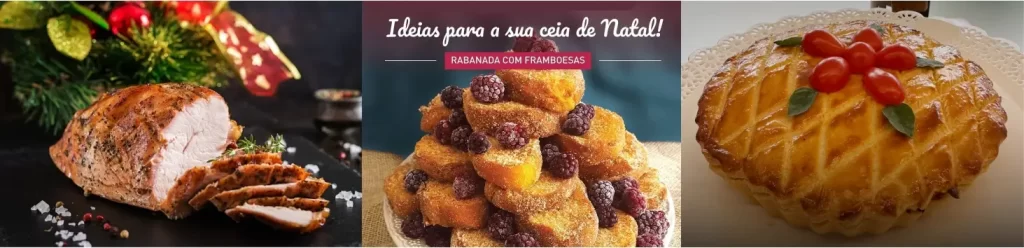 ideias de comidas para o natal