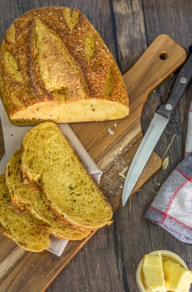 pao especial de fermentaçao natural