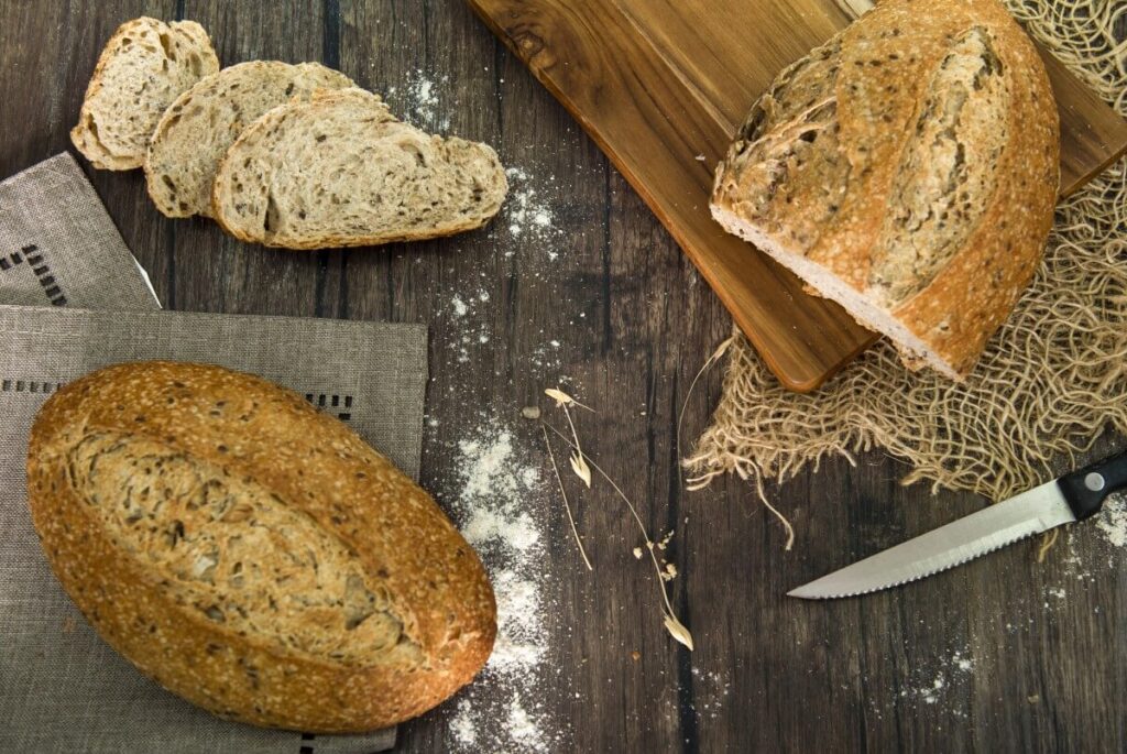 pao fermentacao natural crocante