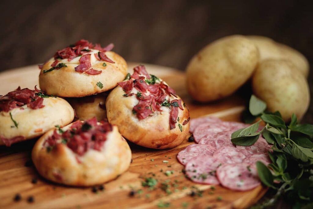 salgado esfirra aberta